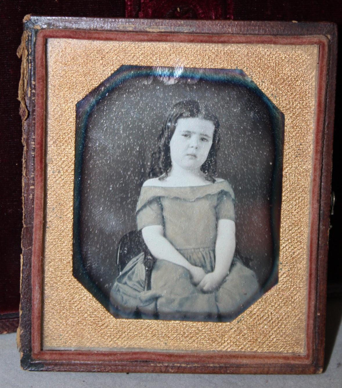 Daguerreotype of Trowbridge child