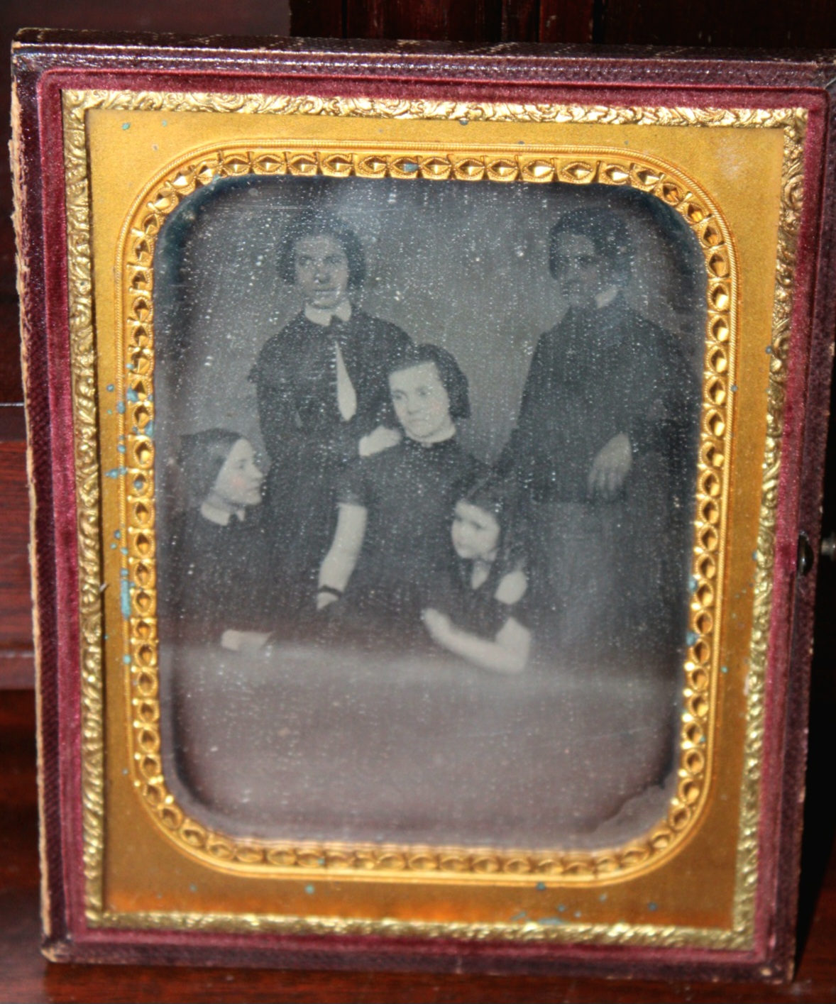 Trowbridge family daguerreotype